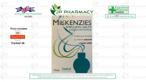 Mackenzies smelling salts - mackenzies,